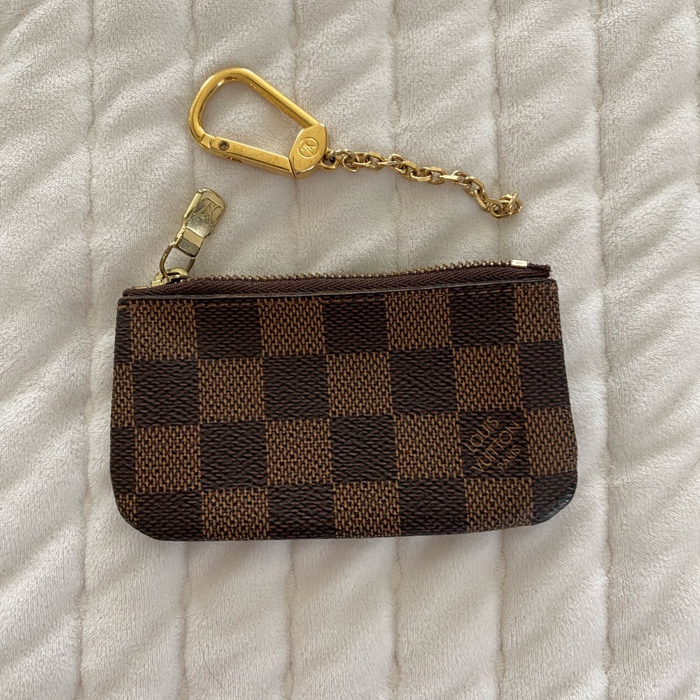 Louis Vuitton Damien Ebene Key Pouch